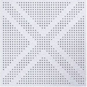 Perforated suspended Plaster Gypsum Ceiling Board Calcium Silicate Composite