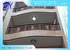 China Factory Stainless Steel Modern Invisible Grilel Balcony factory