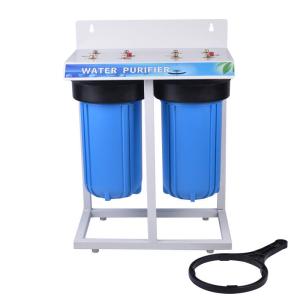 China Blue Color Home Water Filter , Under Sink Water Filter System PP Material factory