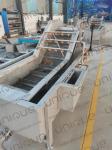 Industrial Fruit and Vegetable Bubble Washing Machine for Lemon Pineapple