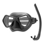 65CC Low Volume Easybreath Snorkel Mask Set Freediving Gear