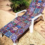 Microfiber Suede Custom-made Beach Towel 88%Polyester 12%Polyamide