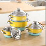 Factory Wholesale Different Size Cookware Set Custom Pots Wholesale 5PCS
