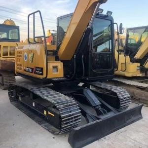 China Used SANY Digger SY75 Secondhand 7.5ton Small Type Mini Crawler Excavator factory