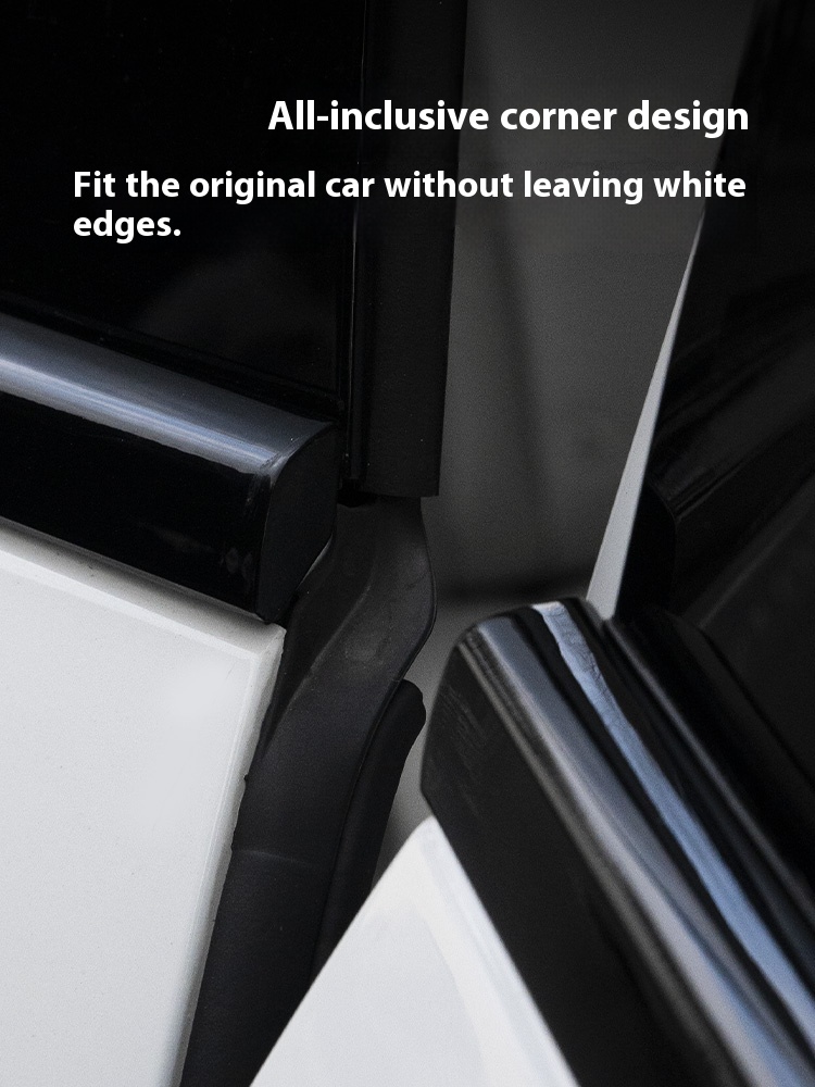 Lixiang Black Knight Modified Glitter Black ABS Window Trim The Ultimate Bumper Decorative Accessory for L9 L8 L7 L6 Cars