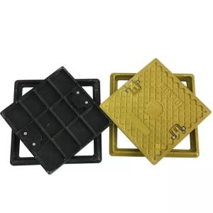 China Depends on Specifications 1000x1000 Manhole Cover for Rain Water Drainage EN 124 B125 factory