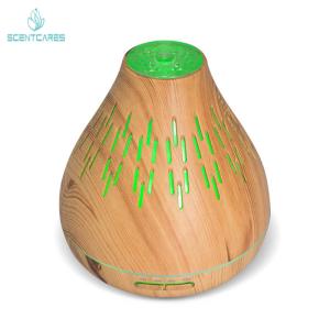 China wood grain oil diffuser room aroma diffuser Ultrasonic Cool Air Diffuser factory