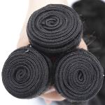 10A Deep Wave Brazilian Hair Bundle 100% Virgin Human Curly Hair Weave Extension