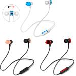 Oval Shape V5.1 Wireless Stereo Earphone 15m Sports Neckband Headphones