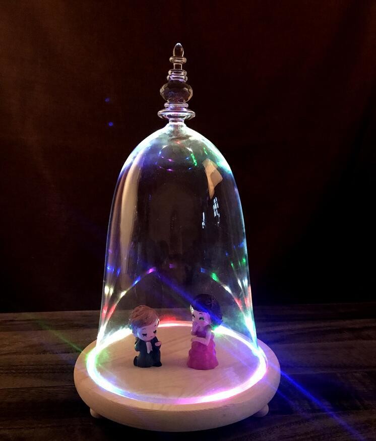 Custom Home Decorative Bell Transparent Glass Cover
