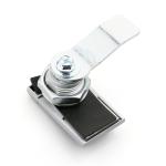 Zinc Alloy Small Cabinet Locks Long Service Life Spraying Finishing With Key