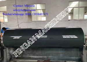 China Oil Bearing 850x4600mm Natural Granite Stone Press Roll factory