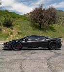 SF90 Ferrari Carbon Fiber Body Kit 1016 Style Front Lip Air Intake Black Spoiler