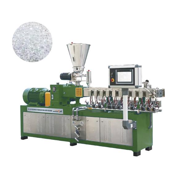 Versatile Twin-Screw Extruder Granulator For HDPE , LDPE , PLA And Recycled