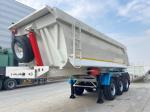 60 Ton Rear End Tipper Trailer Dump Semi Truck Trailer ABS Anti Lock Braking