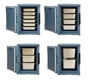 China Nylon Handles Insulated Food Transport Box With PU Foam Insulation factory