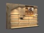 Fashion Design Shoe Display Cabinet Display Shelves For Shoes 1000*350*2000mm