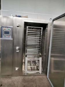China 200kg/Hour Blast Chiller For Food 600MM 30 Cu Ft Chest Freezer Odm Liquid Nitrogen factory