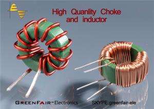 China Low Radiation Core Loss Common Mode Toroidal Chokes , Small Common Mode Coil factory