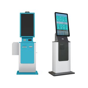 Cash And Card Automatic Self Payment Machine Multi Touch Screen