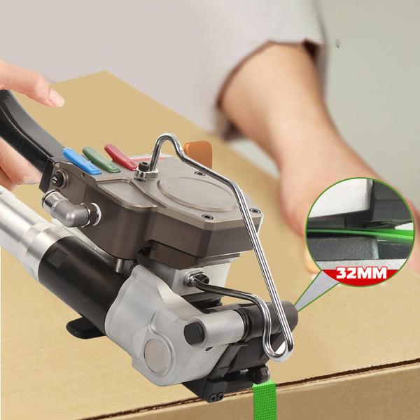 Logistic High Tension Pneumatic Plastic Strapping Tool Air Power Portable