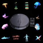 Remote Wifi 3D Hologram Projector Fan MP4 AVI Holographic Video Projector
