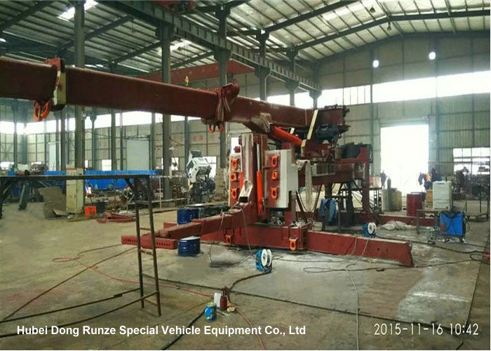 40 Ton 360 Degree Rotary Recovery Truck Body / Steel Wrecker Towing Body