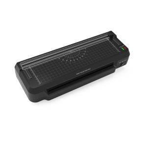 China Office Essential Custom Laminating Machine for A4 Paper Glossy Black 363x140x79mm factory