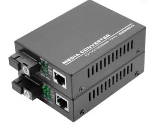 China 10/100/1000M Rj45 Fiber Optical Converter FC ST FTTB Single Mode factory