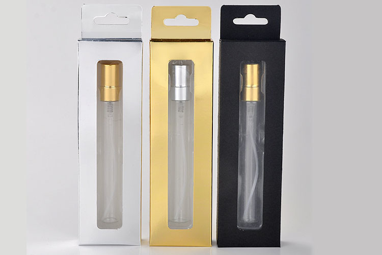 2 Oz Cosmetic Glass Bottles / Cosmetic Pump Bottles Cylindrical Shape