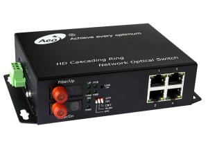 China Ring Recovery 1310/1550nm 4 Port Gigabit Ethernet Switch factory