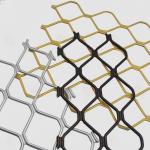 6061 6063 Aluminum Diamond Grille Security Screen Powder Coating / Oxidation
