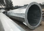 High Wind Speed Monopole Wind Turbine Tower 30 Years Lifetime With Washers