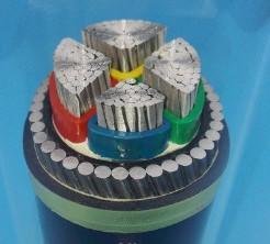 China Industrial 0.6 1kv Power Cable , Sheathed PVC Electric Cable factory