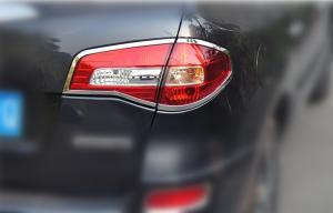 China Customized ABS Chrome Car Tail Lamp Covers For Renault Koleos 2012 factory