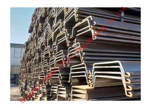 China SY295 SY390 Piling Steel , Q345B Q235B Steel Sheet Pile factory