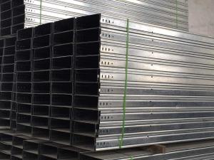 China CE Flame Retardancy 9-150mm width 2.9m Electrical Cable Tray For Electrical Wiring factory