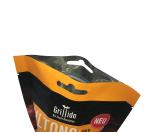 Printed Logo Plastic Aluminum Foil Easy to tear Stand up Dried Beef Jerky Bag