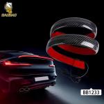 Carbon Fiber LED Tail Light Strip Red 1000LM For Car For Motorcycle