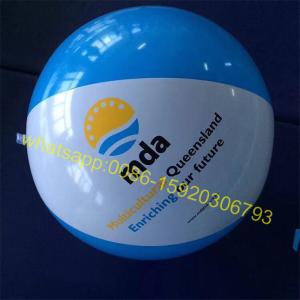 China logo printing beach ball factory