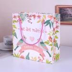 Wedding Patterned Gift Bags Shopping Drawstring For Retail Store Gift