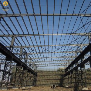 China Weather Tight Steel Structure Shed with Sandwich Panel factory