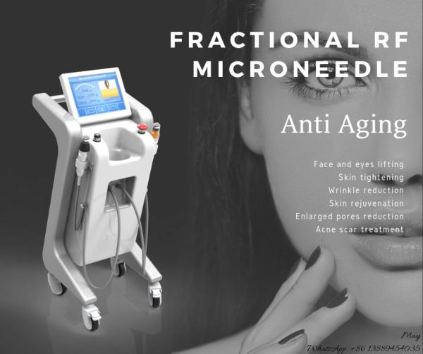 New design rf fractional microneedle therapy system microneedle fractional