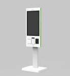 Order kiosk Indoor 32 inch wall mounted payment machine self service machine
