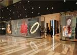 P3.91 - P7.82 Full Color Transparent Video Glass Screen For Shop Window