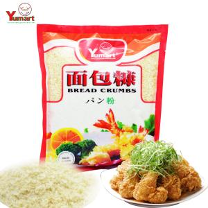 China 500g Retail Bag Japanese Panko Bread Crumbs White Color 5mm Granular Size factory