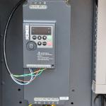 Belt Rotary Variable Speed Screw Compressor 80℃ Outlet Temperature Air Water