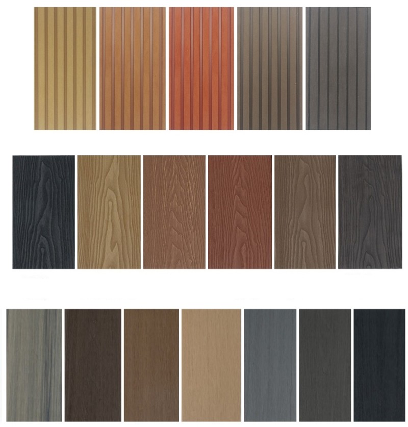Outdoor Swimming Pool Waterproof WPC Wood And Plastic Composite Co-extruded Flooring Decking
