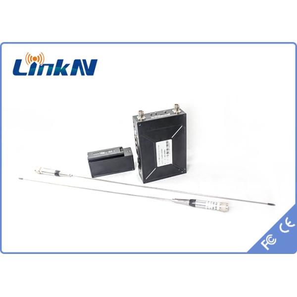 Police Manpack Video Transmitter COFDM HDMI & CVBS AES256 Encryption Two-way