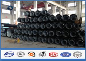 China 69KV 70FT Polygonal Dodecagonal Hot dip Galvanized Power Transmission Steel Pole factory